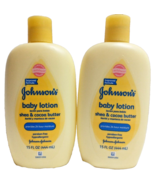 2 Bottles Johnson&#39;s Baby Lotion Shea and Cocoa Butter 15 Oz Each - $39.95