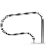 Stainless Steel Swimming Pool Hand Rail with Base Plate - Color: Silver - €127,41 EUR