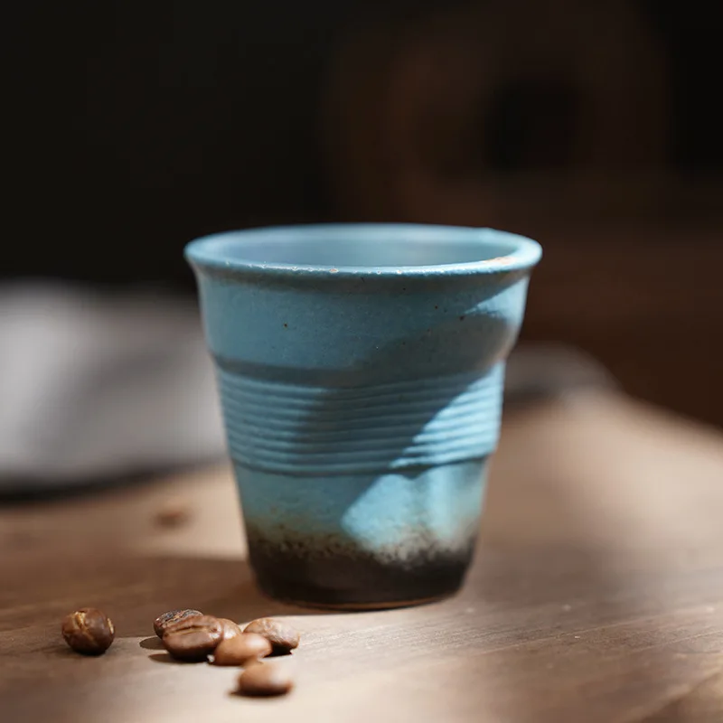Mini 3/6oz 90/180ml Creative Irregular Coffee Cup Capacity: 76-90ml A la... - $3.58