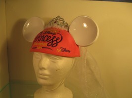 Walt Disney World Princess 1/2 Marathon 2015 Ears Hat Tiara NEW No Embro... - £8.85 GBP