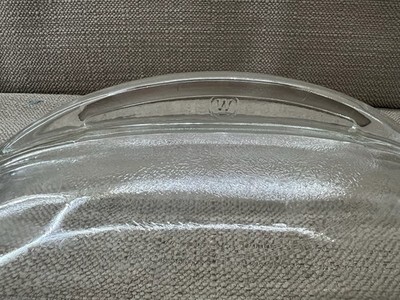 Vintage Westinghouse Loaf Pan Refrigerator Dish Clear Glass LID ONLY Meat Bread Item image 6