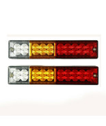 2Pcs 20 LED Tail Light Bar For Trailer Truck ATV Caravans Red/Amber/Whit... - £14.15 GBP