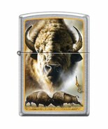 Zippo Lighter- Buffalo by Mazzi Brushed Chrome - 854390 - $39.48 CAD