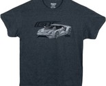 Ford Performance GT 350 Racing Car Mens Gray LARGE T-Shirt Raptor RS ST - $17.33