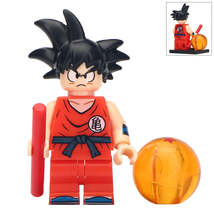 Kid Goku Dragon Ball Minifigure Toys Fast Shipping - £6.00 GBP