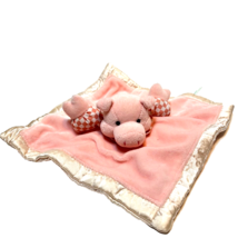 Harvest Moon Trip Russ Plush Pink Pig Security Blanket Lovey Stuffed Sat... - $10.94