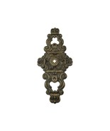 Vintage Hyer Ornate Brass Cabinet Door Back Plate Hollywood Regency - $554.93 MXN