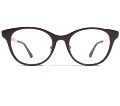 Jimmy Choo Eyeglasses Frames JC209/F LHF Red Gold Cat Eye Full Rim 49-19-145 - £51.31 GBP