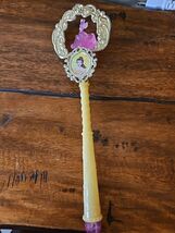 Disney Beauty &amp; The Beast Yellow Pink Belle Wand 12 In - $9.99