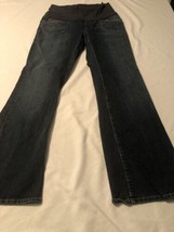 Gap Maternity Jeans Women&#39;s Stretch Blue Boot Cut 5 Pocket Size 6 X 31 - £19.36 GBP