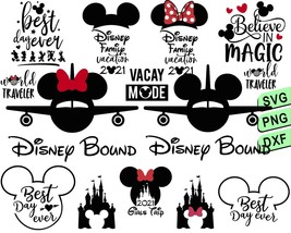 Disney Trip Bundle Svg Png, Disney Trip Family Mickey Svg Png - $1.99