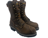 Matterhorn Men&#39;s 10&quot; Arc Comp. Toe WP Logging Boots MT2510 Brown Leather... - $218.49