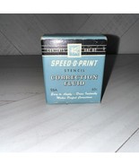 1940s Speed-O-Print No. 96A Stencil Correction Fluid Vintage Glass Bottl... - £15.72 GBP