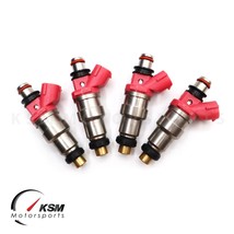 650cc fit Denso Sard top feed injectors For CA18DE/T 200SX 4G63 EVO1-9 RX7 FC3S - £124.53 GBP