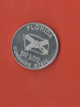 Vintage Florida Sunshine State Token Orange Blossom - £5.14 GBP