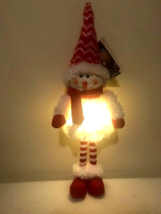 Snowman with led - Battery Operated w/Timer image 4