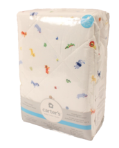 Carter&#39;s Quilted Plush Playard Sheet Cover Pack &#39;N Play Safari Animals 2... - $19.99