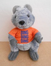 Dave &amp; Busters Quokka 14&quot; Plush Stuffed Animal Orange Ding, Ding, Ding Shirt - £9.32 GBP