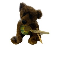 New Teddy Plush Bear Brown Millenium 2000 Jointed 15 in tall Good Qualit... - $9.89