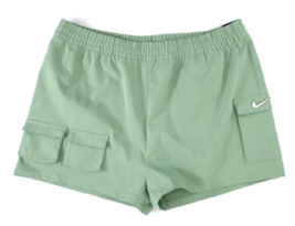 NEW Nike Sportswear Swoosh Women&#39;s Green Cargo Shorts XXL Green CZ9381-0... - $24.75