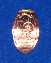 BRAND NEW 50TH ANNIVERSARY WALT DISNEY WORLD MICKEY MOUSE PENNY COLLECTO... - $11.95