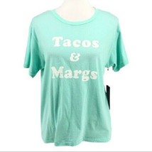 Wildfox Tacos &amp; Margs Happy Hour Kee Tee Yucca Green ( S ) - £55.30 GBP