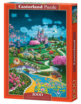 1000 Piece Jigsaw Puzzle, Cinderella's Castle, Fairytale scenery, Adult Puzzle, - €26,63 EUR