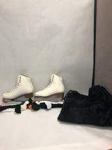 Jackson Womens Figure ice skates 5 protege blade 9 inch covers velvet ba... - $147.51