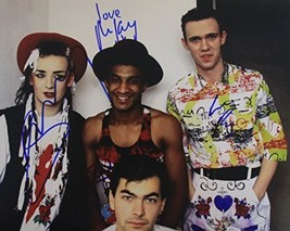 Culture Club Band Signed Autographed Glossy 11x14 Photo - COA Matching Holograms - £101.23 GBP