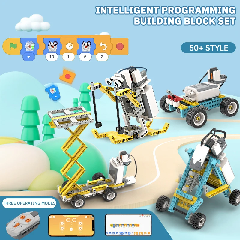 702pcs Wedo 2.0 Core Set Robotics Construction School Smart Programming Steam - £65.57 GBP