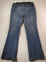 Anne Klein Bootcut Jeans Womens Size 10 Blue Denim Cotton Pockets Medium Wash - £11.70 GBP