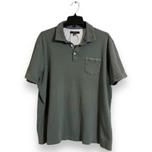 Tahari Shirt Mens 2XL Green Polo Short Sleeve Adult - £10.98 GBP