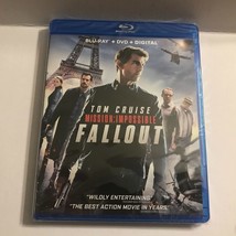 NEW Mission Impossible Fallout with Tom Cruise Blu-Ray Sealed - £11.29 GBP