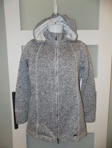 Freedom Trail by Kyodan Full Zip Fleece Jacket Hooded Gray Size M Women&#39;... - $34.96