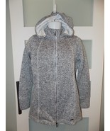 Freedom Trail by Kyodan Full Zip Fleece Jacket Hooded Gray Size M Women&#39;... - $36.10
