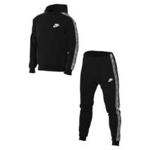 Nike 23FW Club Fleece GX Track Suit Men&#39;s Suit Hoodie Jacket Pants FB7296-010 - £132.83 GBP