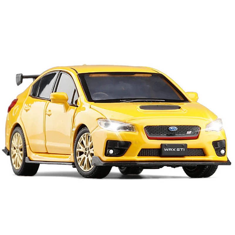 1/32  WRX STI Alloy  Car Model Diecast High Simulation  Toy Car Model Sound and  - $149.60