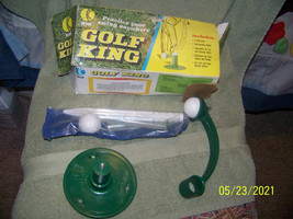 vintage 1970&#39;s golf practice item   by k-tel {golf king} - £12.55 GBP