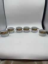Fitz and Floyd gemstone cups set of 6 Japan 501 Porcelain - £23.98 GBP