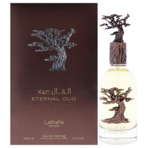 Eternal Oud by Lattafa for Men - 3.4 oz EDP Spray - £26.58 GBP