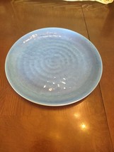 Pier 1 9&quot; Blue Plastic Salad Plate-Brand New-SHIPS N 24 HOURS - £16.49 GBP