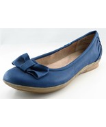 G.H. Bass &amp; Co. Smoking Flats Blue Synthetic Women Shoes Size 6 M - £15.60 GBP