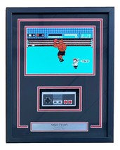 Mike Tyson Framed 8x10 Punch Out Photo w/ NES Controller - £83.70 GBP