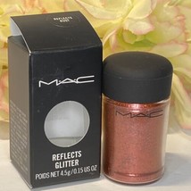 Mac Glitter Brilliants Pigments Loose Eyeshadow Reflects Rust Full Size NIB Free - £13.97 GBP