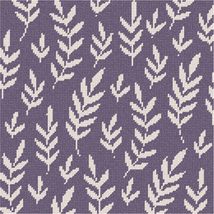 Pepita Needlepoint kit: Violet Leaves, 10&quot; x 10&quot; - $78.00+