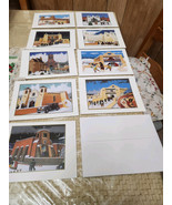 New Douglas Johnson Holiday Greeting Cards Historical Churches  Lot of 9 - $22.84 CAD