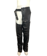 Tennessee Leather Inc. Men&#39;s Leather Riding Chaps Size L - $61.74