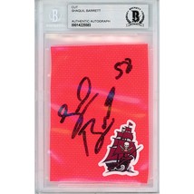 Shaq Barrett Auto Tampa Bay Buccaneers Signed Football Pylon Beckett BGS... - £69.62 GBP