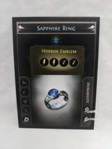 *Punched* Path Of Exile Exilecon Sapphire Ring Horror Emblem Rare Trading Card - £38.93 GBP