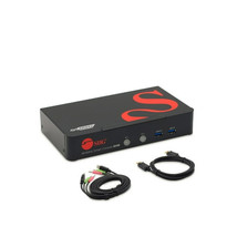Siig CE-DP0F11-S1 2X1 DISPLAYPORT KVM SWITCH, CONSOLE 2 DP 1.2 PC SYSTEM... - $324.68